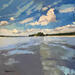 Painting Fish eye by Gray Thompson Rachael | Painting Figurative Landscapes Oil