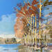Painting Haie by Gray Thompson Rachael | Painting Figurative Landscapes Oil