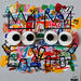 Painting ENJOY by Mam | Painting Pop-art Pop icons Minimalist Graffiti Acrylic