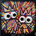 Painting YOUPI LA VIE by Mam | Painting Pop-art Pop icons Acrylic Gluing