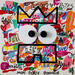 Painting MON POTE by Mam | Painting Pop-art Pop icons Graffiti Acrylic