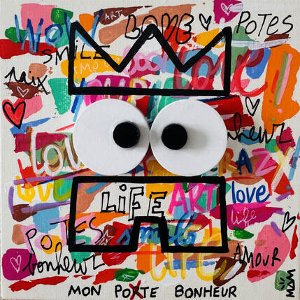 Painting MON POTE by Mam | Painting