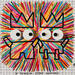 Painting LE BONHEUR A 2 by Mam | Painting Pop-art Acrylic Gluing