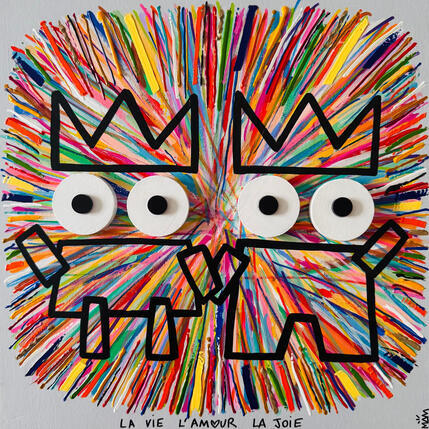 Painting LES POTOS by Mam | Painting