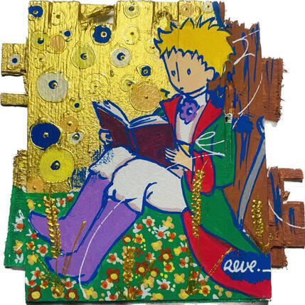 Painting A l’ombre des rêves by Revel | Painting Pop-art Pop icons