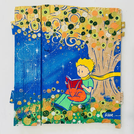 Painting Raconte moi une histoire by Revel | Painting
