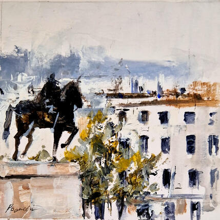 Painting lyon by Poumelin Richard | Painting
