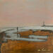 Painting La jetée 2 by Mahieu Bertrand | Painting Figurative Landscapes Metal