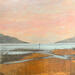 Painting Coucher de soleil by Mahieu Bertrand | Painting Figurative Landscapes Metal