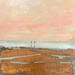 Painting Soir à la plage by Mahieu Bertrand | Painting Figurative Landscapes Metal