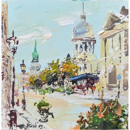 Painting The changing city by Rodrigues Bené | Painting