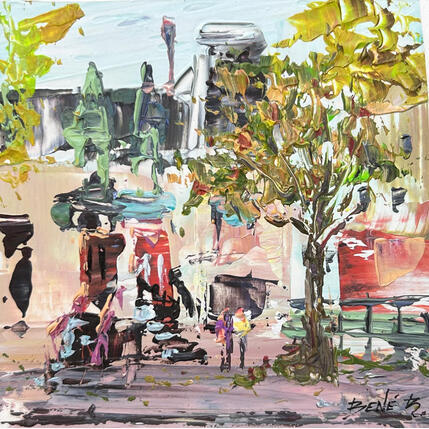 Painting Soft october by Rodrigues Bené | Painting