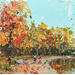 Painting Autumn in Montreal by Rodrigues Bené | Painting