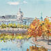 Painting Montreal, somewhere in october. by Rodrigues Bené | Painting