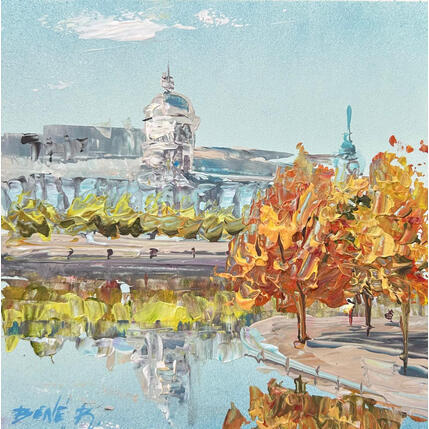 Painting Montreal, somewhere in october. by Rodrigues Bené | Painting Pop icons