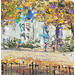 Painting Quiet streets in fall. by Rodrigues Bené | Painting