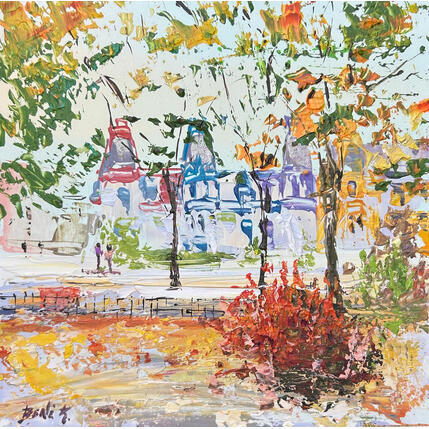 Painting Montreal, just before winter by Rodrigues Bené | Painting