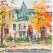 Painting Autumm beauty by Rodrigues Bené | Painting