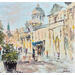 Painting The light between buildings by Rodrigues Bené | Painting