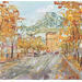 Painting Busy streets of Montreal by Rodrigues Bené | Painting