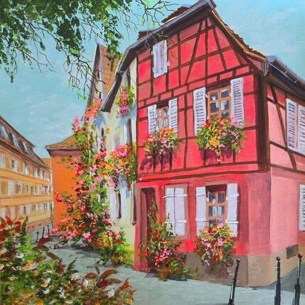 Painting Pink day by Rasa | Painting