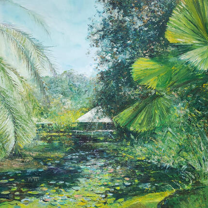 Painting Voyage en Thaîlande by Levesque Emmanuelle | Painting