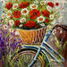Peinture Summer Ride par Pigni Diana | Tableau Impressionnisme Acrylique