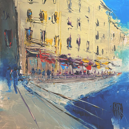 Painting Balade en Ville by Raffin Christian | Painting
