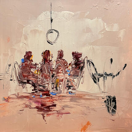 Painting Entre nous by Raffin Christian | Painting