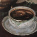 Painting L'heure du café by Sellier Octavia | Painting Figurative Still-life Oil