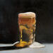 Painting Bière fraîche by Sellier Octavia | Painting Impressionism Still-life Oil