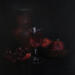 Painting Nature morte aux grenades by Sellier Octavia | Painting Figurative Nature Still-life Oil