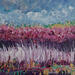 Painting Dune fleurie by Amblard Florence | Painting Landscapes Nature Acrylic