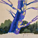 Painting Seul by Pasquale | Painting Figurative Landscapes Nature Architecture Acrylic