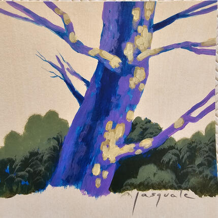 Painting Seul by Pasquale | Painting Figurative Acrylic Architecture, Landscapes, Nature