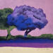 Painting Lueur rose by Pasquale | Painting Figurative Landscapes Nature Architecture Acrylic