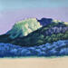Painting Ligne de cimes by Pasquale | Painting Figurative Landscapes Nature Architecture Acrylic