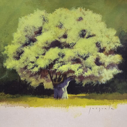 Painting Roi by Pasquale | Painting Figurative Acrylic Architecture, Landscapes, Nature