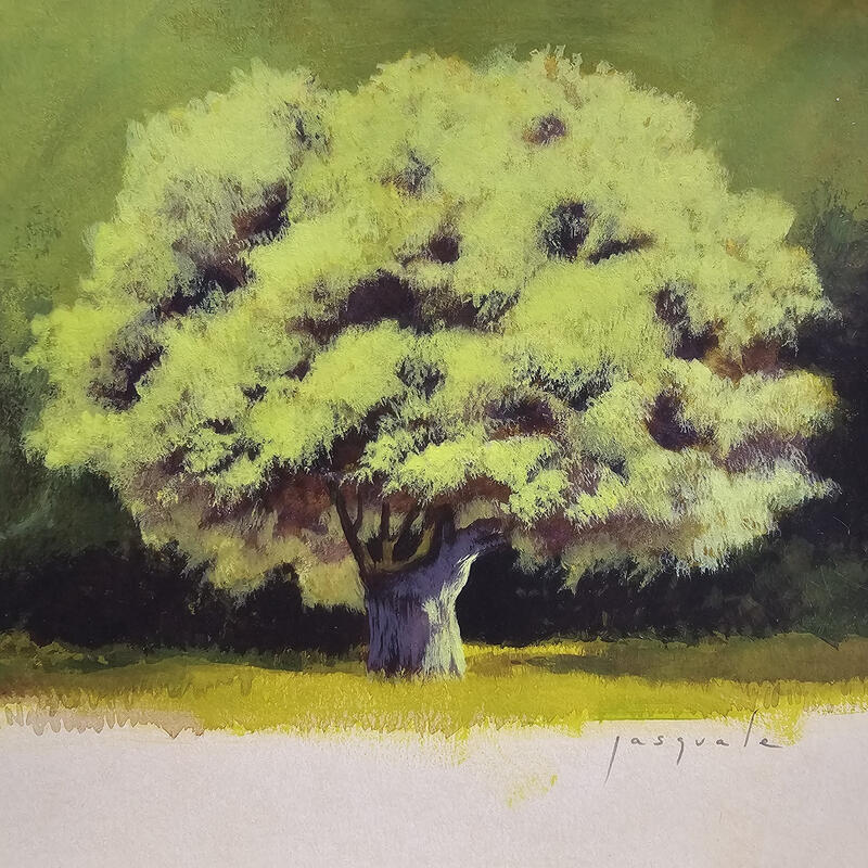 Painting Roi by Pasquale | Painting Figurative Landscapes Nature Architecture Acrylic
