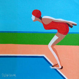 Painting Colors pool by Trevisan Carlo | Painting