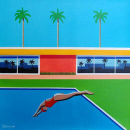 Painting California home by Trevisan Carlo | Painting