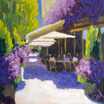 Gemälde Violet Spring von Murgatroyd Daniel | Gemälde