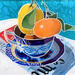 Gemälde Hubert serait bien allé au soleil von Auriol Philippe | Gemälde Figurativ Stillleben Plexiglas Acryl Posca