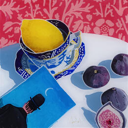 Painting René avait oublié le sud  by Auriol Philippe | Painting