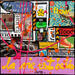 Painting La vie est belle ! (Marylin) by Costa Sophie | Painting Pop-art Acrylic Gluing Upcycling