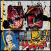 Painting POP COKE (Queen) by Costa Sophie | Painting Pop-art Pop icons Acrylic Gluing Upcycling