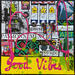 Painting Good vibes by Costa Sophie | Painting Pop-art Acrylic Gluing Upcycling
