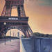 Peinture Stabilité structurelle  par Piffard Cédric | Tableau Figuratif Urbain Scènes de vie Architecture Huile