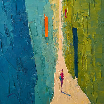 Painting De color verd  by Tomàs | Painting
