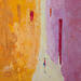 Painting Paix by Tomàs | Painting Abstract Life style Oil